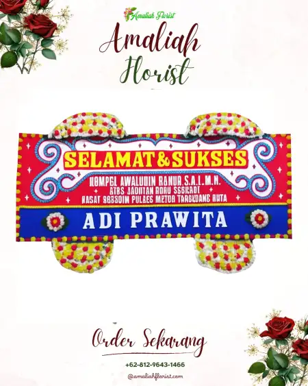 Papan Bunga Ucapan Selamat Jayi
